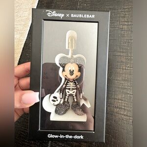 Baublebar Mickey Skeleton Bag Charm